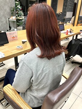 ラウル(Laulu) 黒髪/ボブルフ/ネビージュ/小顔/ワンレン/佐倉/髪質改善/前髪