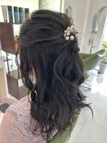 シュウ 西尾店(Shu)&nbsp;ふわふわハーフアップ