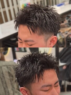 ラピス 名古屋駅前店(Lapis) 無造作スパイキーショート