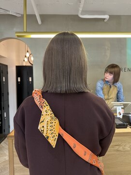 ローレン(LOREN) イメチェン/ハッシュカット/フルバング/似合わせカット/ボブ