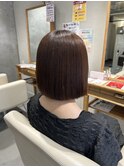 切りっぱなしボブ