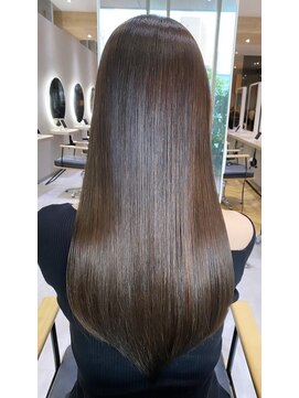 ジーナ 福岡天神(Zina) Lavender Brown × Premium髪質改善トリートメント