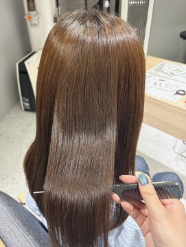 バイエイト(X8) ◎地毛風ストレート/顔まわりレイヤー