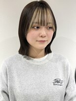 ラミエバイメルト 下北沢(lamie by melt)&nbsp;花田ボブくびれヘアレイヤーカットブリーチインナーカラー下北沢