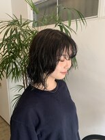 ジェスター(JESTER) 〈suzuno〉オリーブベージュ×ボブパーマ