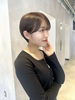 エイト ヘアサロン 渋谷本店(EIGHT)&nbsp;暗めカラー×コンパクトショート
