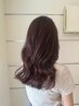【秋冬色で大人可愛く♪】maya限定＊ブリーチなしカラー+4stepTｒ￥10000