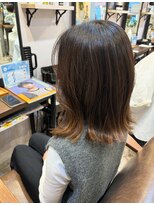 ミル(MILE.)&nbsp;小顔可愛い外はねボブ