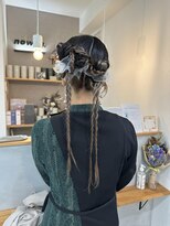 ナウアズ(now as.)&nbsp;個性派アレンジ♪/結婚式お呼ばれヘア