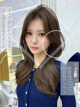 アフロートリノ(AFLOAT Leino) 上品なくびれヘア　かきあげ前髪