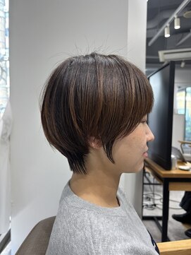 シー 柏(sii.) ショート/ショートボブ/丸みショート