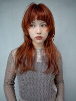 ギークス(GEEKS)&nbsp;【GEEKS渋谷】ロングレイヤー/ウルフ/顔周りレイヤー/ハイトーン