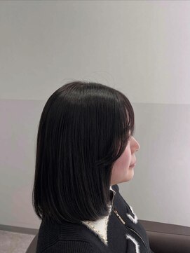 明るめカラーから地毛風カラー