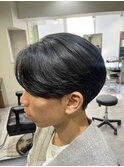 毛流れセンターパート