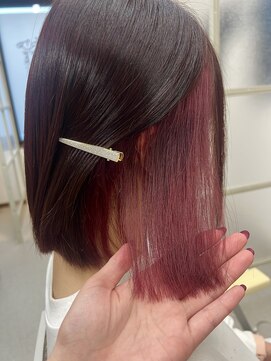 ミオール バイ ココ(MIOR by COCO) インナーカラー★RED