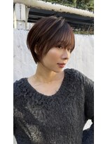 バンプ ギンザ(BUMP GINZA)&nbsp;30代40代50代前髪あり銀座小顔大人かわいいくびれショートヘア伊