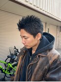 スパイキーショート/メンズカット/メンズショート