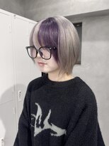 スウィープ(sweep)&nbsp;purple×silver