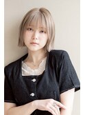 ダブルカラー 、ミルクティーベージュ