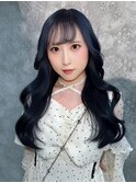 イメチェン/ピンクベージュ/アンブレラカラー/前髪/渋谷