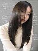 レイヤーカット×グレージュ×髪質改善