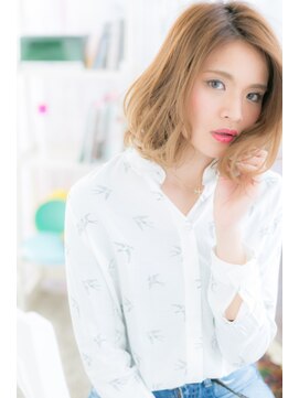 ヘアアンドビューティー ミック(Hair & Beauty miq) クールグラマラス!格上げ大人ボブ