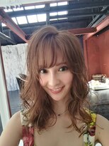 今日のお客様ヘアー