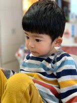 アラワラブルー(arrawarra blue)&nbsp;キッズアシンメトリーカット/20代/30代/40代/50代/倉敷/白楽町