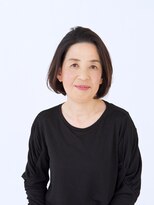 えがお美容室&nbsp;【えがお美容室】40代50代に人気☆上品で柔らかいあごラインボブ