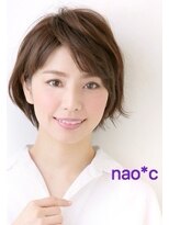ナオシ トレス 富雄店(nao*c tres)&nbsp;大人かわいいラフヘア☆センシュアルショート