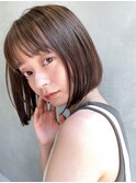 20代30代 / グレージュカラー/ミディアムヘア【原宿/表参道】