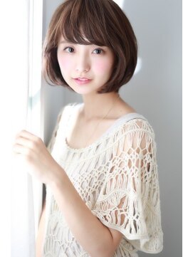 ネオリーブアイム 横浜西口店(Neolive aim) 襟足すっきりトップと後頭部はふんわりボブ♪