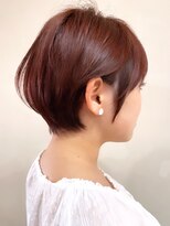 トレヘアー(tRe hair) くびれショート　ピンクブラウン