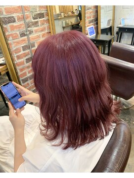 トロニー(TLONY) ラベンダーピンク　stylist/miaki