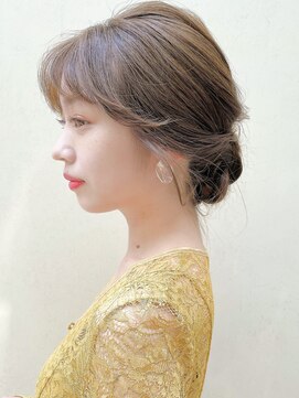 ノラ ギンザ(NORA GINZA) 【20代30代にオススメ】フェザーバングで作る今っぽアレンジ*