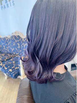 コワファースト 大分(COIFF1RST) しっかりめバイオレットグレー