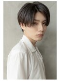 ツイストパーマ七三オールバックマッシュウルフスリークショート