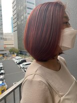 モルニ(MORNI)&nbsp;レッドブラウン_ヌナボブ チャンモリ ボブルフ