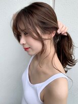 【orente 表参道/青山】小顔レイヤー×ナチュラルアレンジ