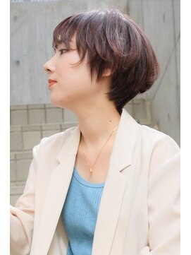 キビト(kibito) サイドシルエットの綺麗なショートカット