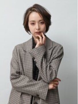 ヘアーカッティングガーデン ジャック モアザン 松山店 フェイスフレーミング/レイヤー［松山市駅/白髪ぼかし］