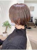 【 Ｉ. 】30代からの襟足すっきり前下がりショートボブ　川口