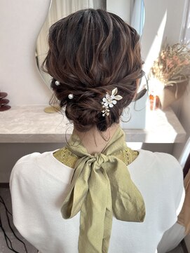 ミラ(Mila) ボブから♪柔らかアップスタイル