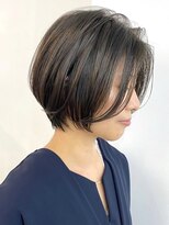 ディバイン 船橋店(divine) 丸みショートヘアミルクティーベージュピンクベージュブリーチ