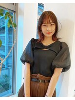 ビファインクーアヴェダ(Be fine coo AVEDA) 外ハネボブ レルボブ ミディアムレイヤー 10代/20代