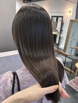 アルコイリスバイドールヘアー(ARCOIRIS by Dollhair) 酸性ストレートうる艶ロング髪質改善トリートメント韓国風都島