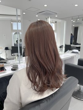 ノーム(NORME) 【ツナ】ブリーチなし透明感カラー くすみベージュカラー