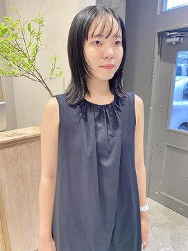 フェンヘアーアイス 中目黒(Fen.hair ici) こなれミディ20代30代40代◎ヘルシースタイル髪質改善カラー