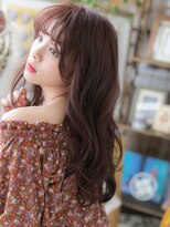 カバーヘア ブリス 戸田公園西口店(COVER HAIR bliss)&nbsp;ピンクラベンダー外国人風ウェーブパーマh2戸田公園20代30代40代