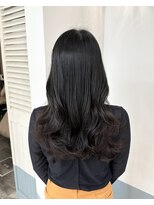 大人可愛い20代30代40代ラベンダーグレージュ☆くびれヘア